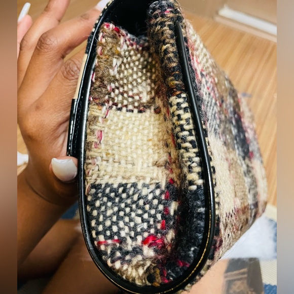 VINTAGE Burberry Tweed Crossbody Bag - Picture 10 of 10
